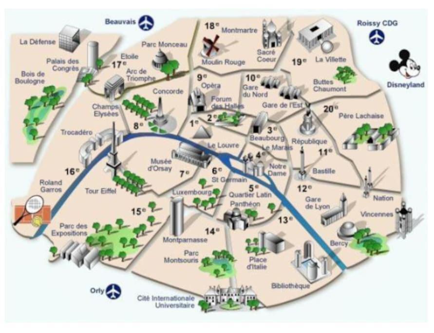 8 People - 4 Rooms - 2 Salle De Bain - Metro 7 & 14 - Porte Italie - Private Car Park- Wifi Le Kremlin-Bicêtre Exterior foto