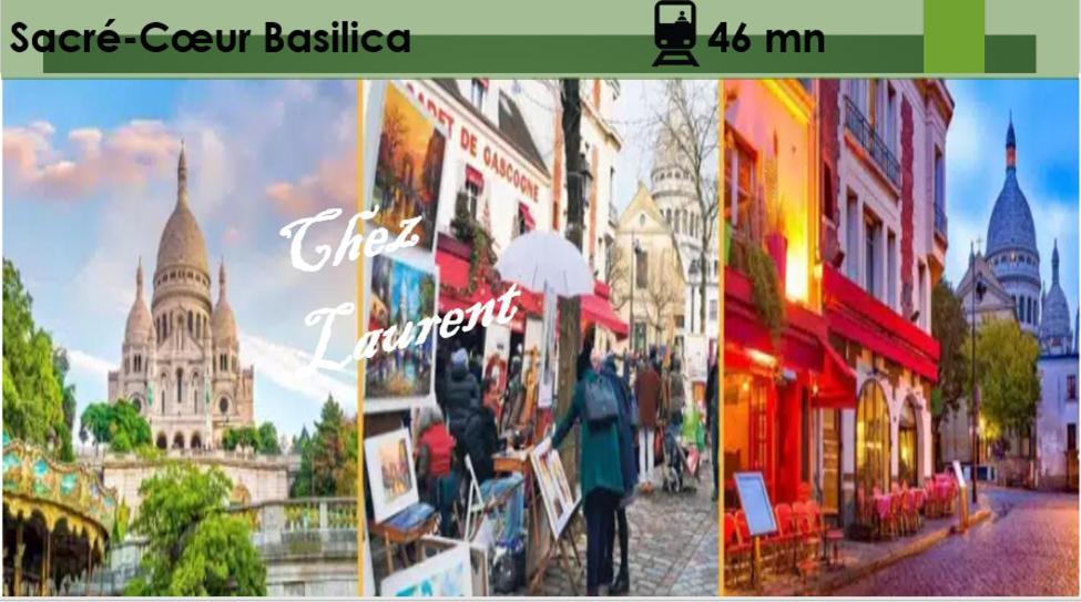8 People - 4 Rooms - 2 Salle De Bain - Metro 7 & 14 - Porte Italie - Private Car Park- Wifi Le Kremlin-Bicêtre Exterior foto